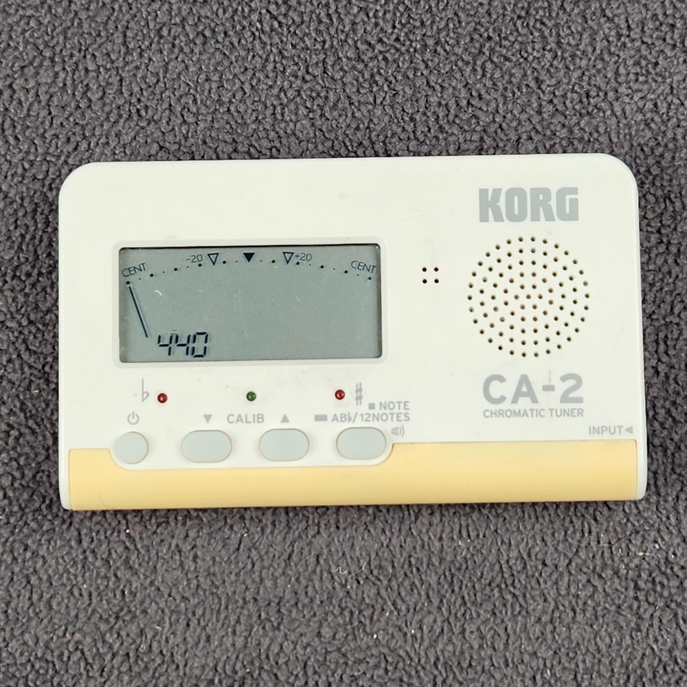 Korg CA-2 Chromatic Tuner Portable Digital Guitar Bass‎ Instrument Tuning